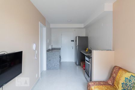 Sala/Cozinha de apartamento para alugar com 1 quarto, 26m² em Cambuci, São Paulo