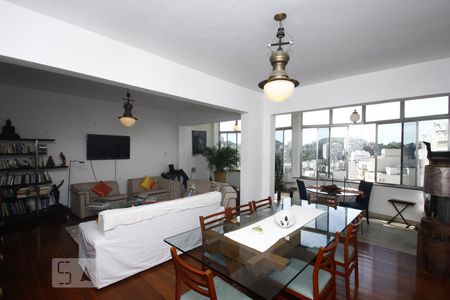 Sala de apartamento à venda com 4 quartos, 368m² em Laranjeiras, Rio de Janeiro