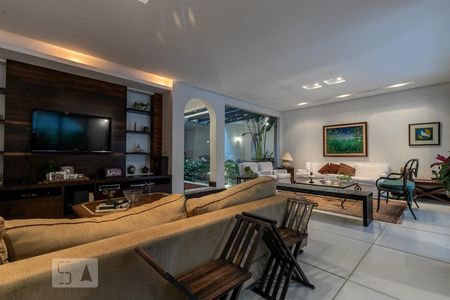 sala de casa de condomínio à venda com 6 quartos, 410m² em Barra da Tijuca, Rio de Janeiro