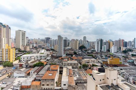 Vista da Sala de apartamento à venda com 1 quarto, 30m² em Cambuci, São Paulo
