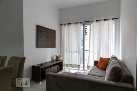 Sala de apartamento para alugar com 3 quartos, 93m² em Boqueirão, Santos