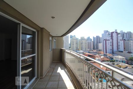 Varanda Sala de apartamento para alugar com 3 quartos, 133m² em Santa Paula, São Caetano do Sul