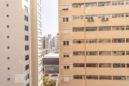 Vista da sala de apartamento à venda com 1 quarto, 49m² em Jardim Paulista, São Paulo