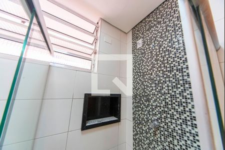 Banheiro de apartamento para alugar com 3 quartos, 80m² em Vila Bela Vista, Santo André