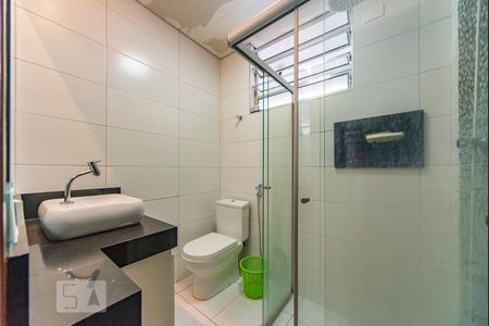 Banheiro de apartamento à venda com 3 quartos, 80m² em Vila Bela Vista, Santo André