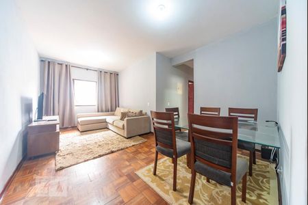 Sala de apartamento à venda com 3 quartos, 80m² em Vila Bela Vista, Santo André