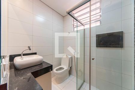 Banheiro de apartamento para alugar com 3 quartos, 80m² em Vila Bela Vista, Santo André