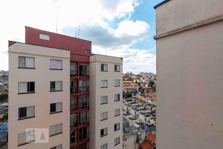 Vista Varanda da Sala de apartamento para alugar com 2 quartos, 48m² em Vila Carmosina, São Paulo