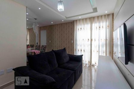 Sala de apartamento para alugar com 2 quartos, 48m² em Vila Carmosina, São Paulo