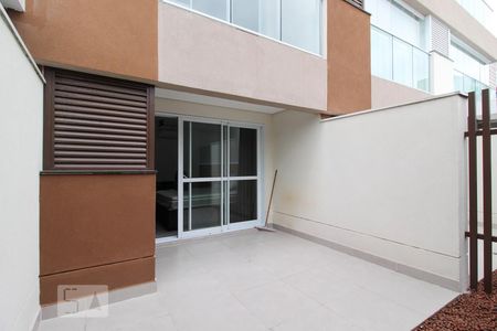 Varanda  de apartamento à venda com 1 quarto, 26m² em Indianópolis, São Paulo