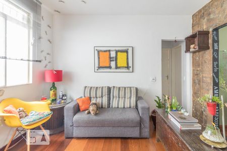 Sala de apartamento para alugar com 2 quartos, 54m² em Sagrada Família, Belo Horizonte