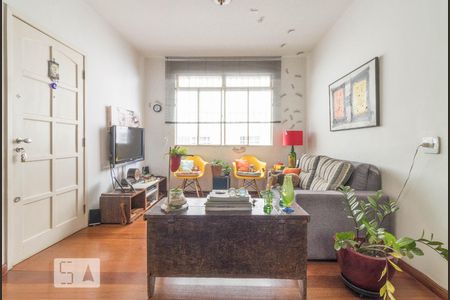 Sala de apartamento para alugar com 2 quartos, 54m² em Sagrada Família, Belo Horizonte