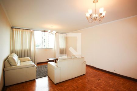 Sala de apartamento para alugar com 3 quartos, 116m² em Indianópolis, São Paulo