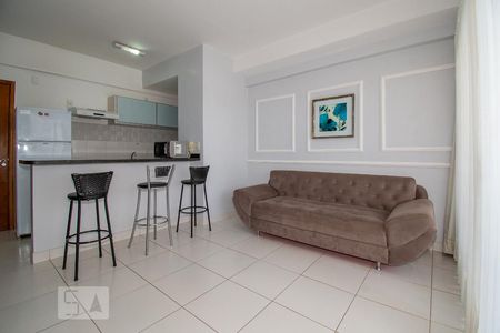 Sala de apartamento para alugar com 1 quarto, 42m² em Setor Bueno, Goiânia