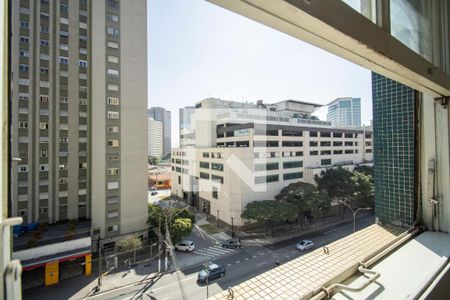 Vista da Sala de apartamento à venda com 1 quarto, 59m² em Barra Funda, São Paulo