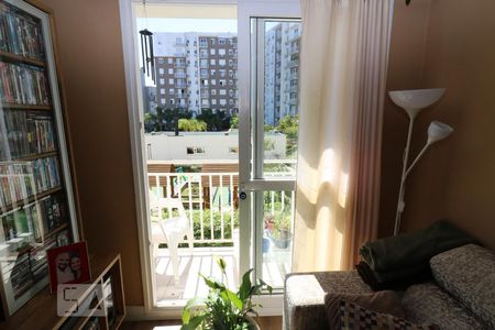 Vista da Sala de apartamento à venda com 2 quartos, 58m² em Jardim Sabará, Porto Alegre