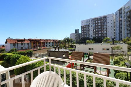 vista da Sacada de apartamento à venda com 2 quartos, 58m² em Jardim Sabará, Porto Alegre