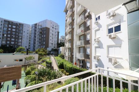 vista da Sacada de apartamento à venda com 2 quartos, 58m² em Jardim Sabará, Porto Alegre