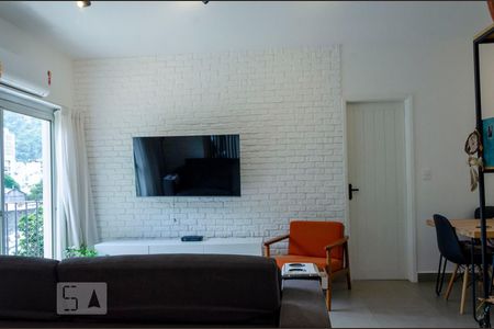 Sala de apartamento para alugar com 1 quarto, 43m² em Botafogo, Rio de Janeiro
