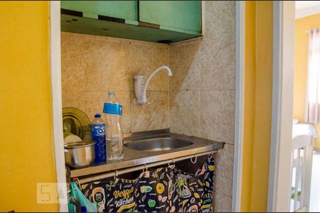 Cozinha de apartamento à venda com 1 quarto, 21m² em Centro, Rio de Janeiro