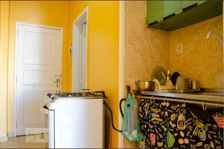 Cozinha de apartamento à venda com 1 quarto, 21m² em Centro, Rio de Janeiro