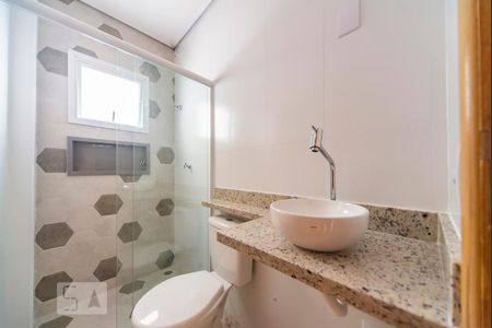 Banheiro de apartamento à venda com 2 quartos, 62m² em Vila Marina, Santo André