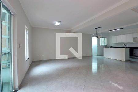 Sala de casa de condomínio à venda com 3 quartos, 235m² em Vila Guiomar, Santo André