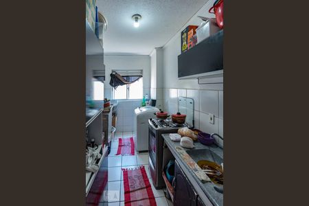 Cozinha de apartamento à venda com 2 quartos, 35m² em Jardim do Lago Continuação, Campinas