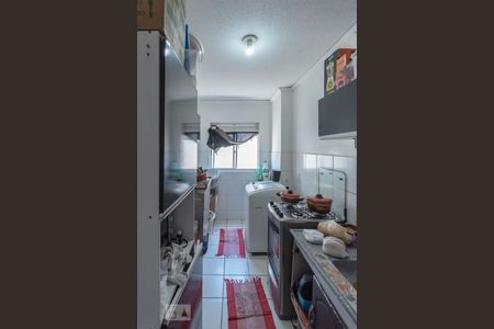 Cozinha de apartamento à venda com 2 quartos, 35m² em Jardim do Lago Continuação, Campinas