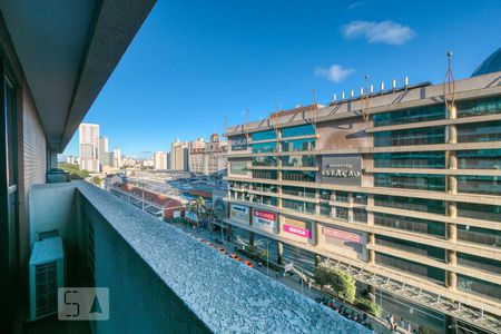 Sacada e Vista do Studio de kitnet/studio para alugar com 1 quarto, 34m² em Centro, Curitiba