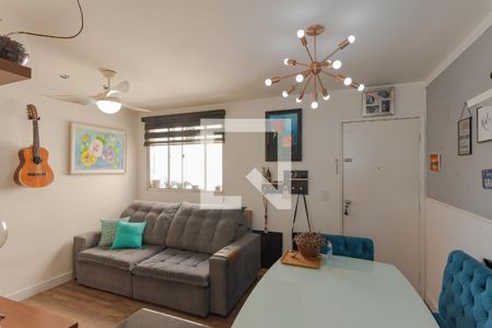 Sala de apartamento à venda com 3 quartos, 60m² em Vila Industrial, Campinas