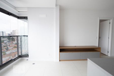 Sala de apartamento para alugar com 1 quarto, 49m² em Mirandópolis, São Paulo