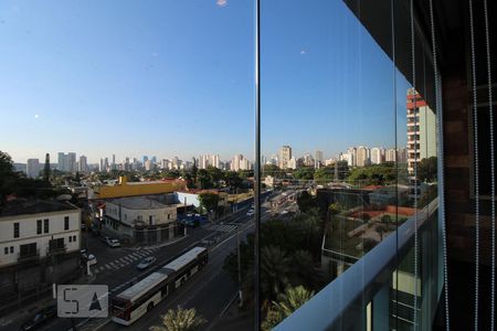 varanda de apartamento para alugar com 1 quarto, 42m² em Brooklin Paulista, São Paulo