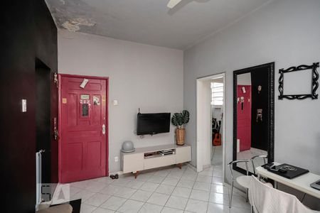 Sala de apartamento à venda com 3 quartos, 75m² em Riachuelo, Rio de Janeiro