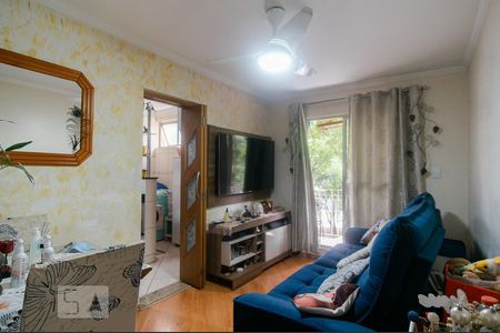 Sala de apartamento para alugar com 2 quartos, 49m² em Parque Monteiro Soares, São Paulo