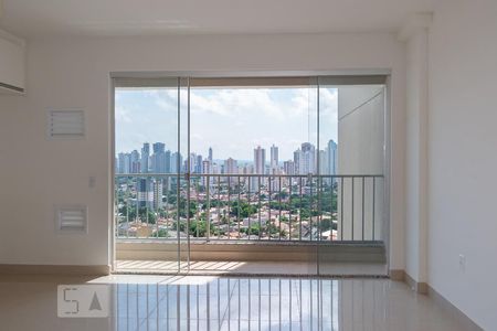 Vista da Sala de apartamento para alugar com 3 quartos, 77m² em Setor Pedro Ludovico, Goiânia