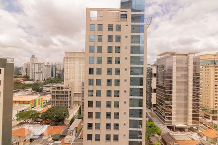 Vista Sala de kitnet/studio para alugar com 1 quarto, 31m² em Vila Olímpia, São Paulo