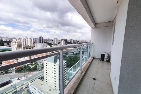 Varanda da Sala de apartamento à venda com 1 quarto, 45m² em Várzea da Barra Funda, São Paulo