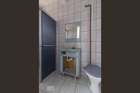 Banheiro do Quarto  de casa para alugar com 1 quarto, 52m² em Cidade Industrial, Curitiba