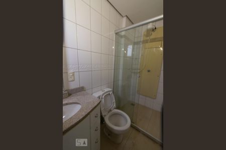 Banheiro da suíte de apartamento para alugar com 2 quartos, 58m² em Norte (águas Claras), Brasília