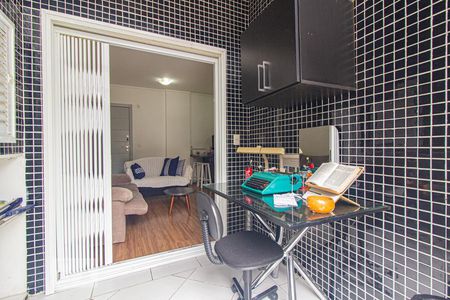 Varanda da Sala de apartamento para alugar com 1 quarto, 39m² em Centro, Curitiba