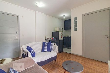 Sala de apartamento para alugar com 1 quarto, 39m² em Centro, Curitiba