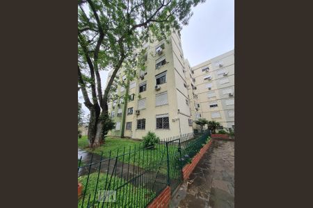 FACHADA BLOCO de apartamento à venda com 1 quarto, 50m² em Humaitá, Porto Alegre