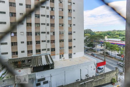 Sala de Estar Vista de apartamento à venda com 1 quarto, 34m² em Jaguaré, São Paulo