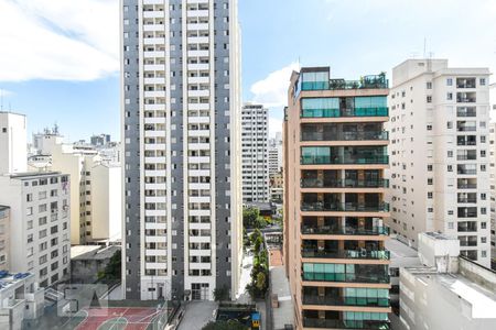 Quarto - Vista de apartamento para alugar com 1 quarto, 48m² em Vila Buarque, São Paulo