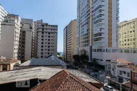 Vista de apartamento para alugar com 2 quartos, 95m² em Embaré, Santos