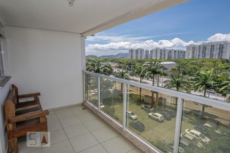 Varanda da Sala de apartamento para alugar com 3 quartos, 73m² em Jacarepaguá, Rio de Janeiro