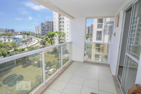 Varanda da Sala de apartamento para alugar com 3 quartos, 73m² em Jacarepaguá, Rio de Janeiro