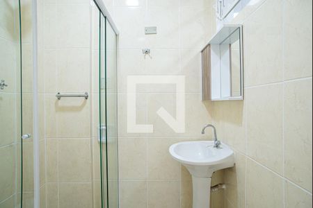 Banheiro de kitnet/studio para alugar com 1 quarto, 25m² em Bela Vista, São Paulo