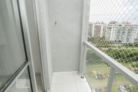 Varanda da Sala de apartamento para alugar com 2 quartos, 52m² em Barra da Tijuca, Rio de Janeiro